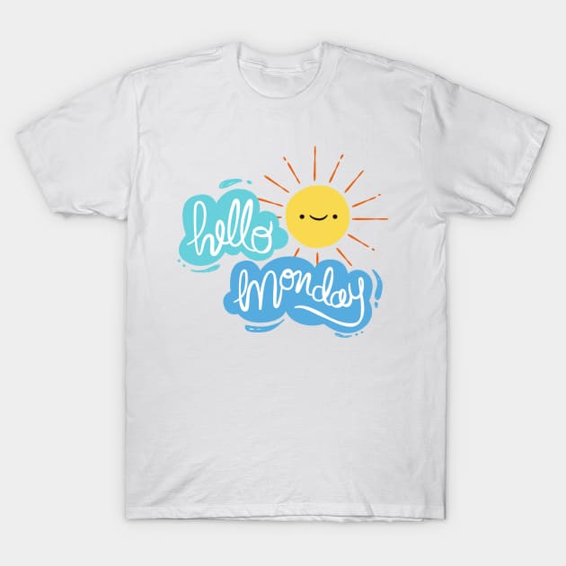 hello monday T-Shirt by This is store